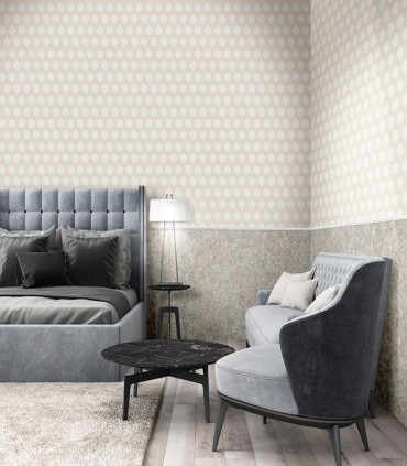 colección de papel pintado zambaiti parati estuco gris