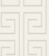colección de papel pintado zambaiti parati geometrico blanco y plata