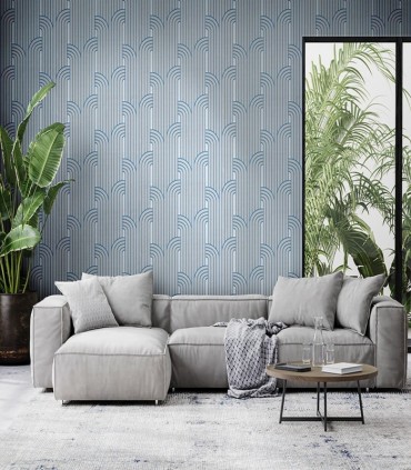 colección de papel pintado zambaiti parati contemporaneo azul