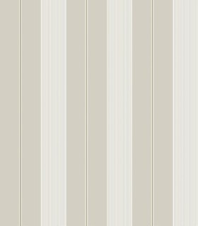 colección de papel pintado rayas y rayas diplomaticas en mate beige bronce y fondo blanco