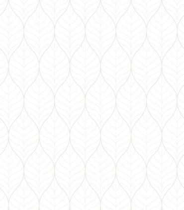 colección de papel pintado duro geometrico en plata y blanco