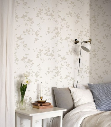 colección de papel pintado duro hojas en blanco tiza y fondo blanco mate