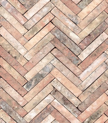 colección de papel pintado marburg  ecologico ladrillo marrón taupe