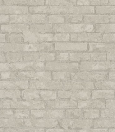 colección de papel pintado marburg  ecologico ladrillo gris
