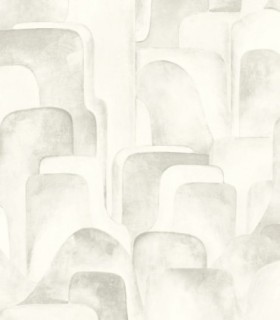 colección de papel pintado zambaiti parati abstracto blanco gris