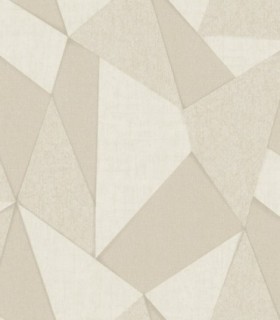 colección de papel pintado zambaiti parati geometrico beige claro y beige