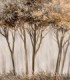 colección de papel pintado zambaiti parati mural arboles marrón gris fondo gris claro