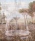 colección de papel pintado zambaiti parati mural jardin natura verde rosa claro azul