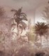 colección de papel pintado zambaiti parati mural palmeras rosa claro verde