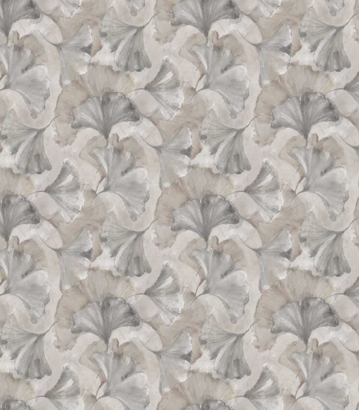 colección de papel pintado zambaiti parati mural hojas gris y gris claro