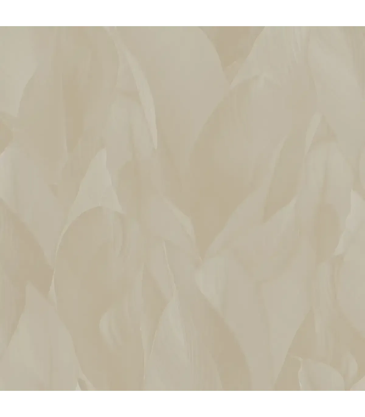 Zambaiti Parati papel pintado hojas platanero crema con relieve