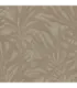 Papel pintado Zambaiti Parati hojas alargadas gris greige vinílico tnt