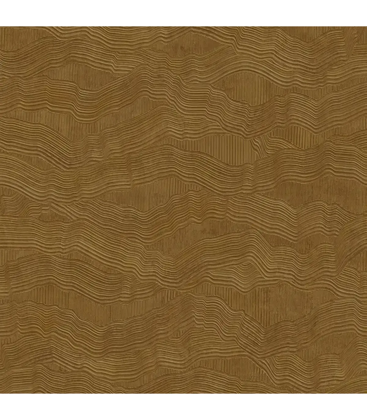 Papel pintado Zambaiti Parati bronce ondas horizontales | Empapelarte