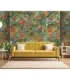 Panel digital hojas tropicales y bambú | Empapelarte Architexture