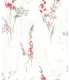 Papel pintado floral rojo y salmón Catálogo Forest | Empapelarte