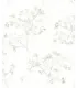 Papel pintado ramas finas y hojitas beige claro Catálogo Forest Empapelarte