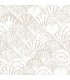 papel pintado conchas greige forest empapelarte