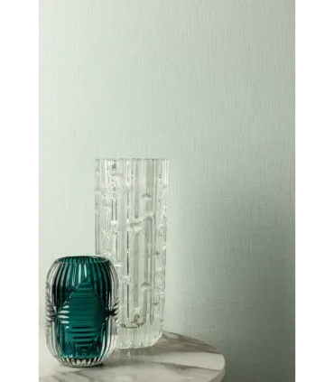 Papel pintado turquesa texturizado colección Spring disponible en Empapelarte