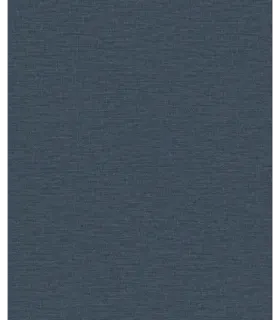 Papel pintado liso azul Oxford textura lino mate colección Spring Empapelarte